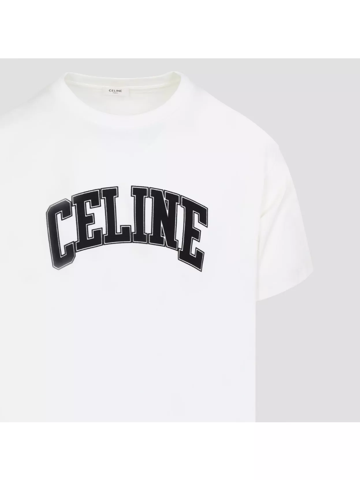 Celine Loose Fit Crew Neck T-Shirt