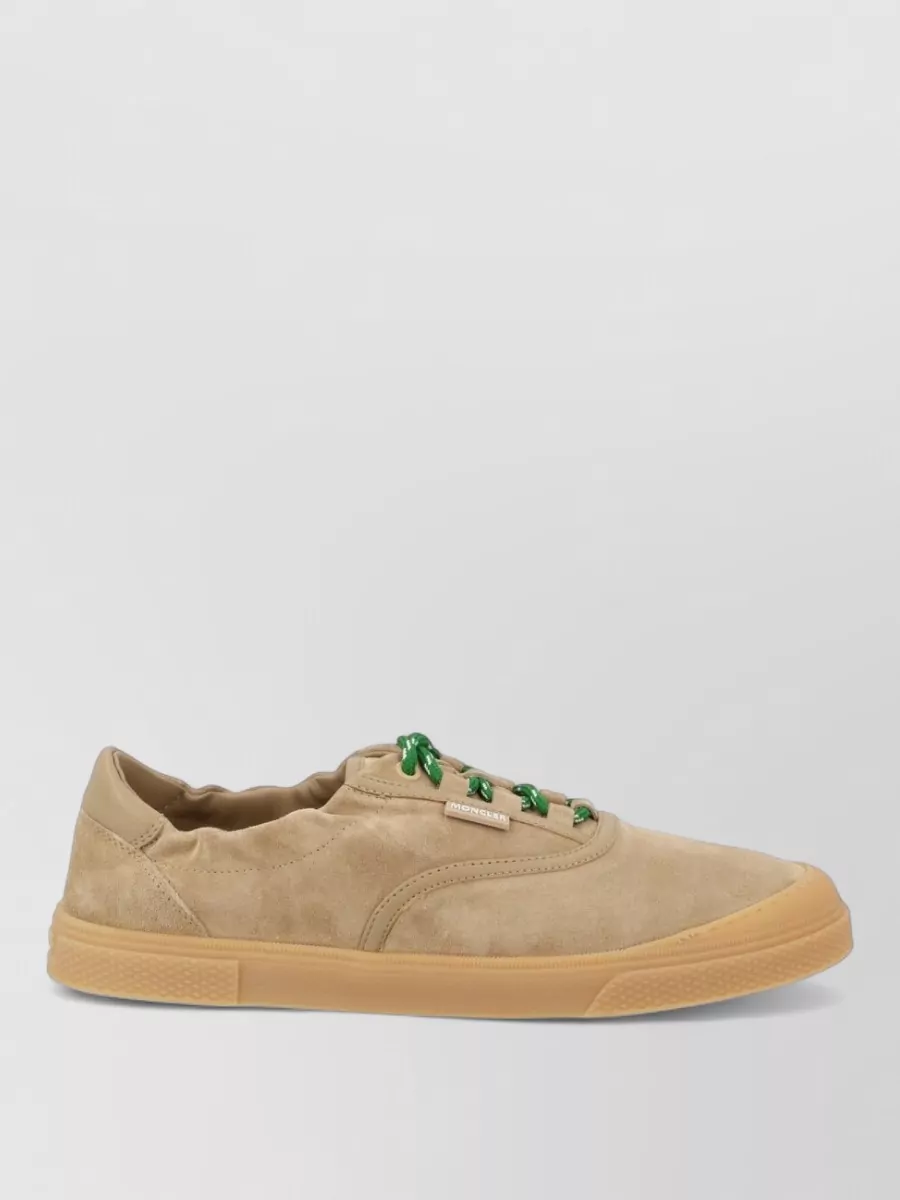 Moncler Leather Slip-On Sneakers