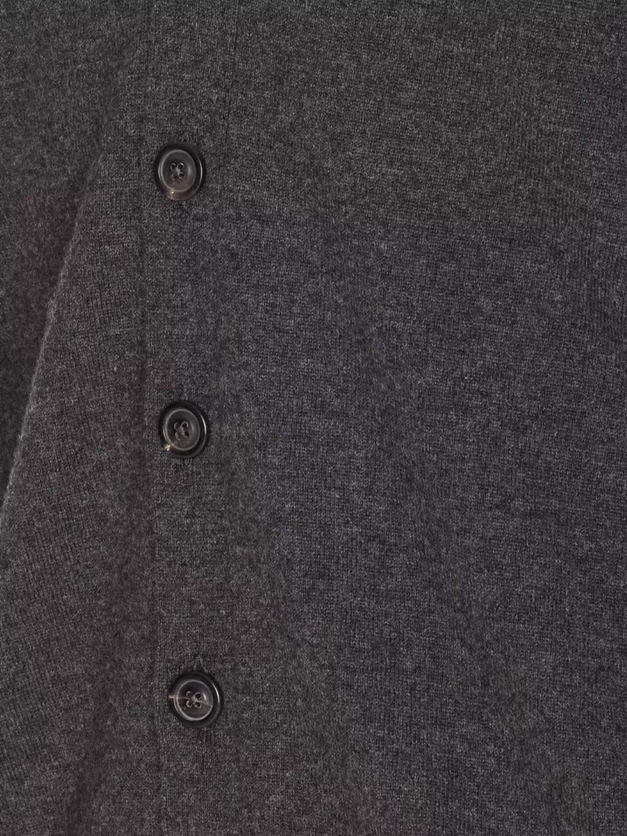 Maison Margiela V-Neck Long Sleeve Cardigan With Elbow Patches