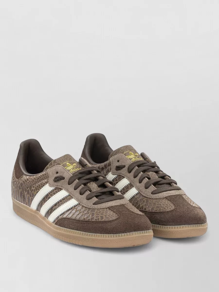 Adidas Originals leather low-top sneakers