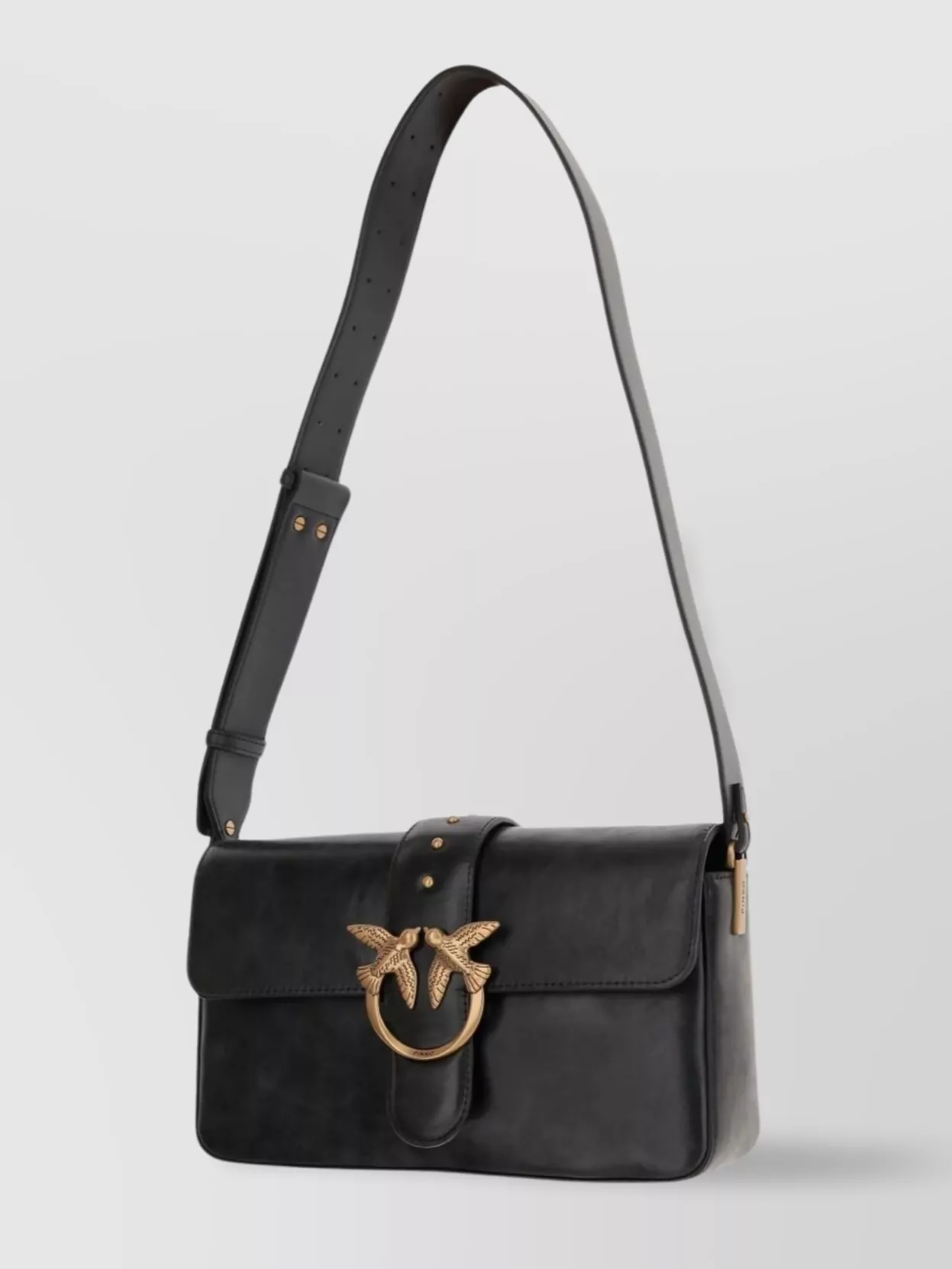Pinko Love Bag Leather Shoulder Bag
