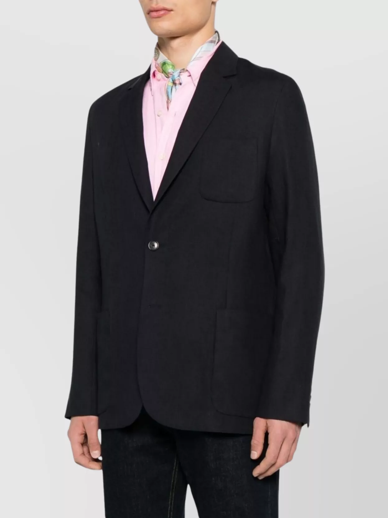 Paul Smith Tailored 2 Button Jacket In Black