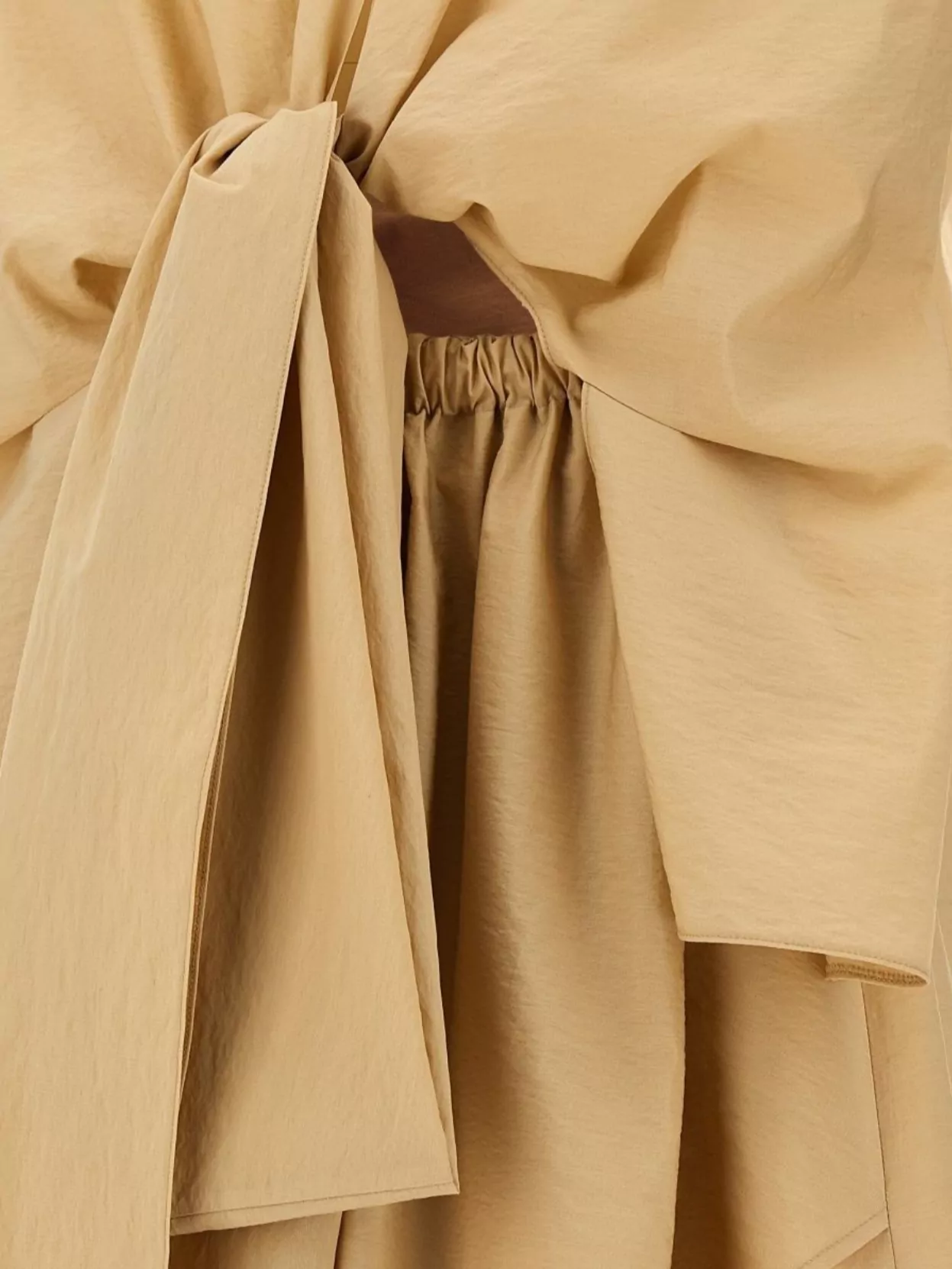 Fabiana Filippi Cotton Midi Dress In Neutrals