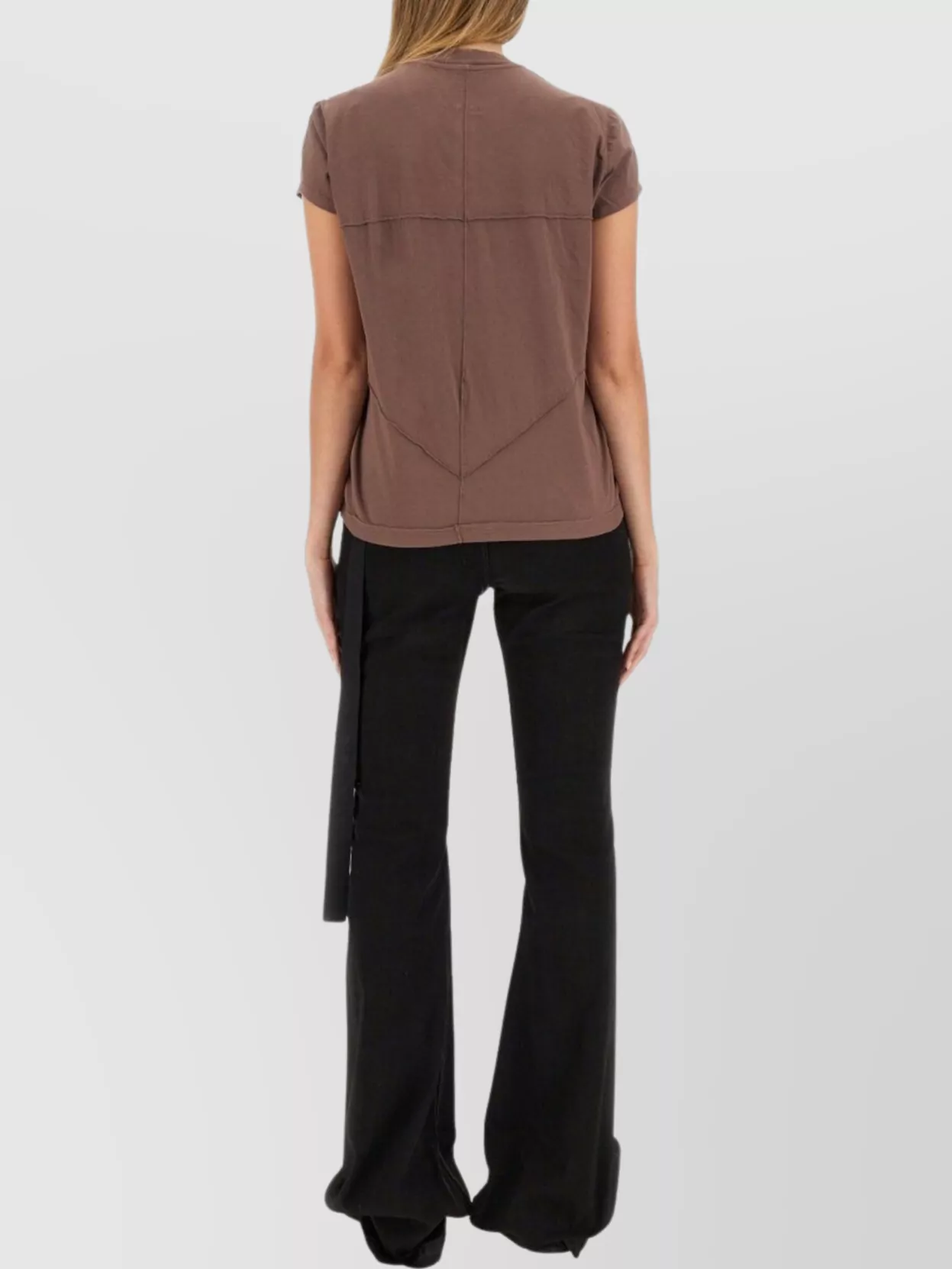 Rick Owens Drkshdw Cotton T-Shirt Shirt Geometric Pattern Casual Style