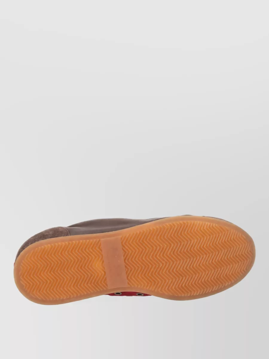 Uma Wang Leather Low-Top Sneakers