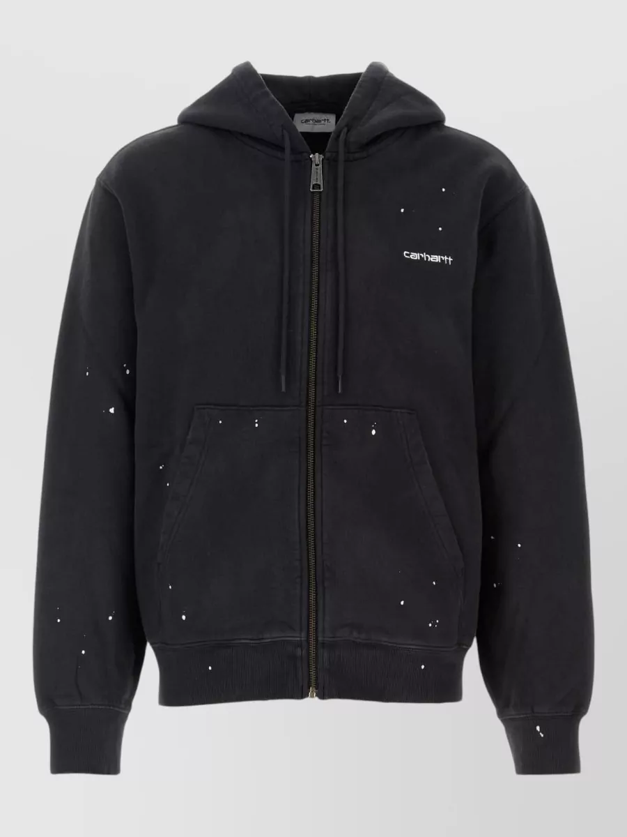 Carhartt Wip cotton zip up hoodie