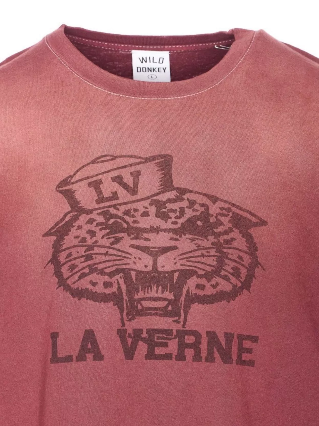Wild Donkey Graphic Print Crewneck Short Sleeve T-Shirt