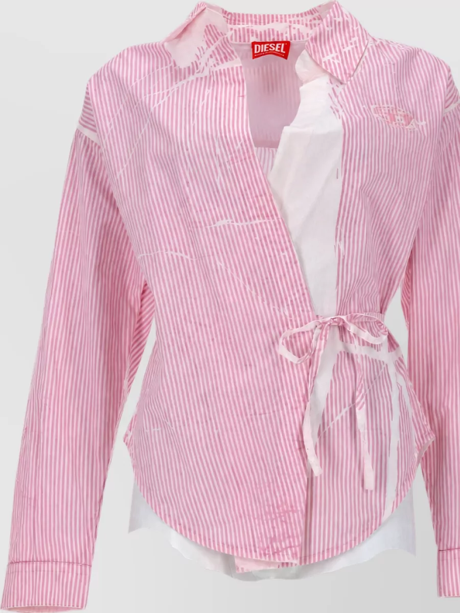 Diesel Wrap cotton shirt
