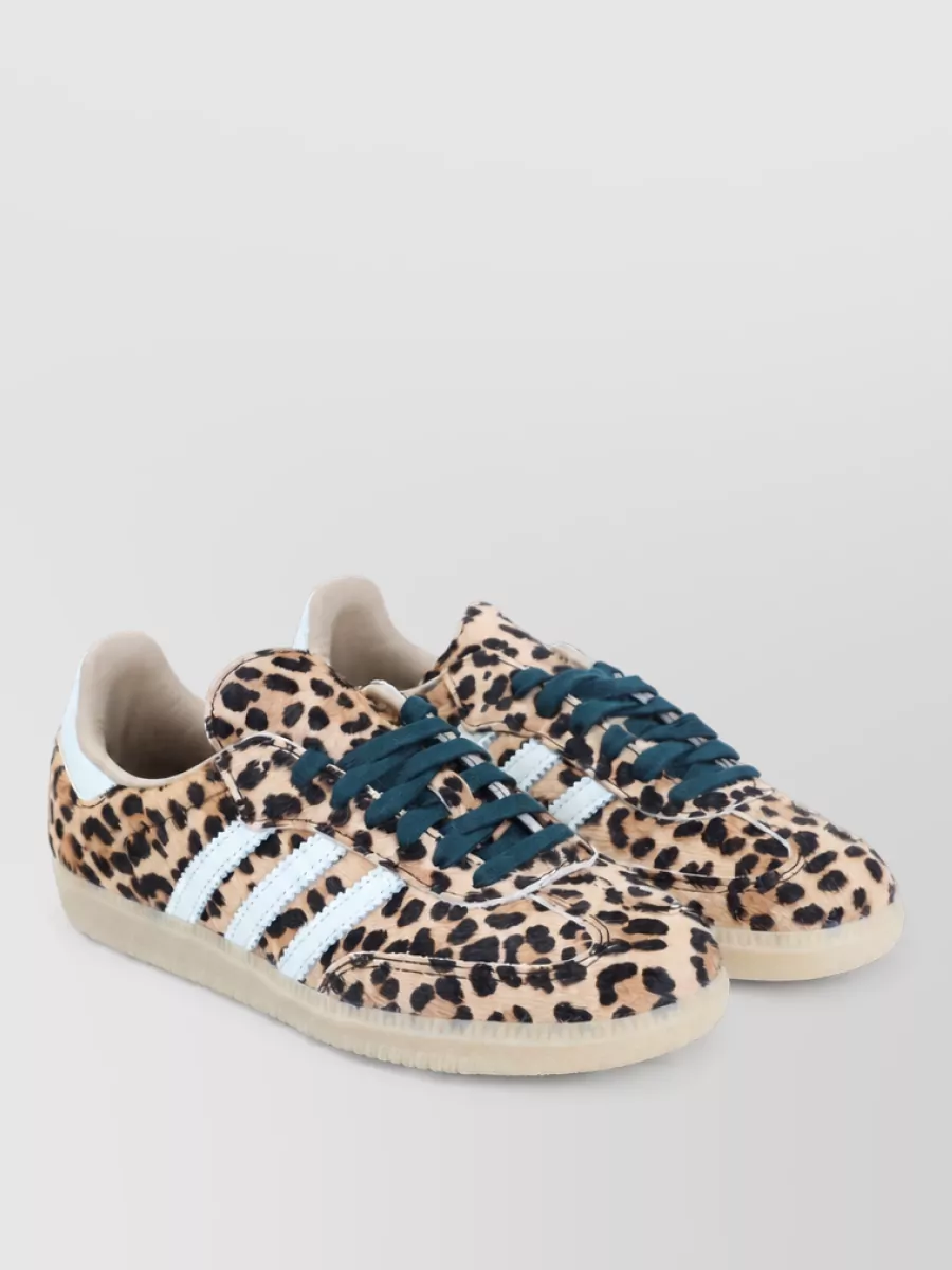 Adidas Originals leather lace-up sneakers