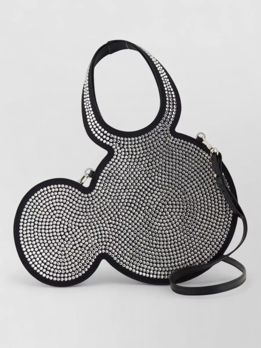 Coperni mini satin clutch bag