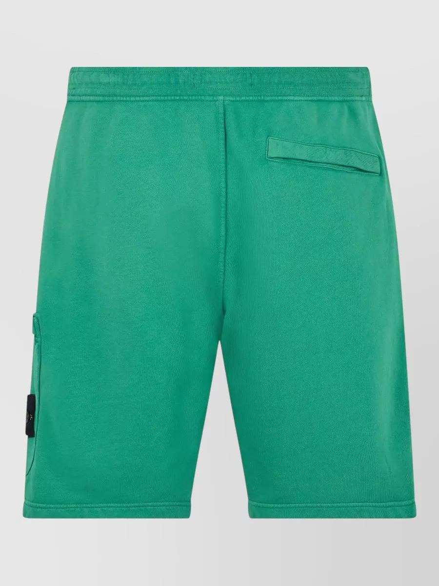 Stone Island Cotton Cargo Shorts