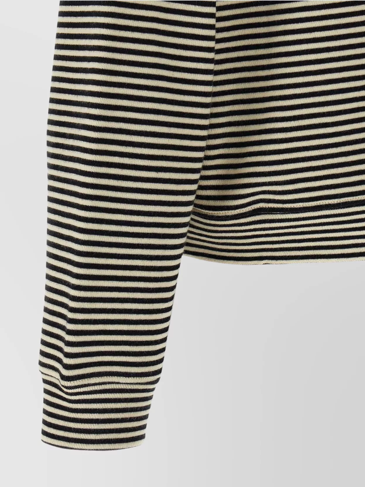 Marni Striped Long Sleeves Polo Sweatshirt