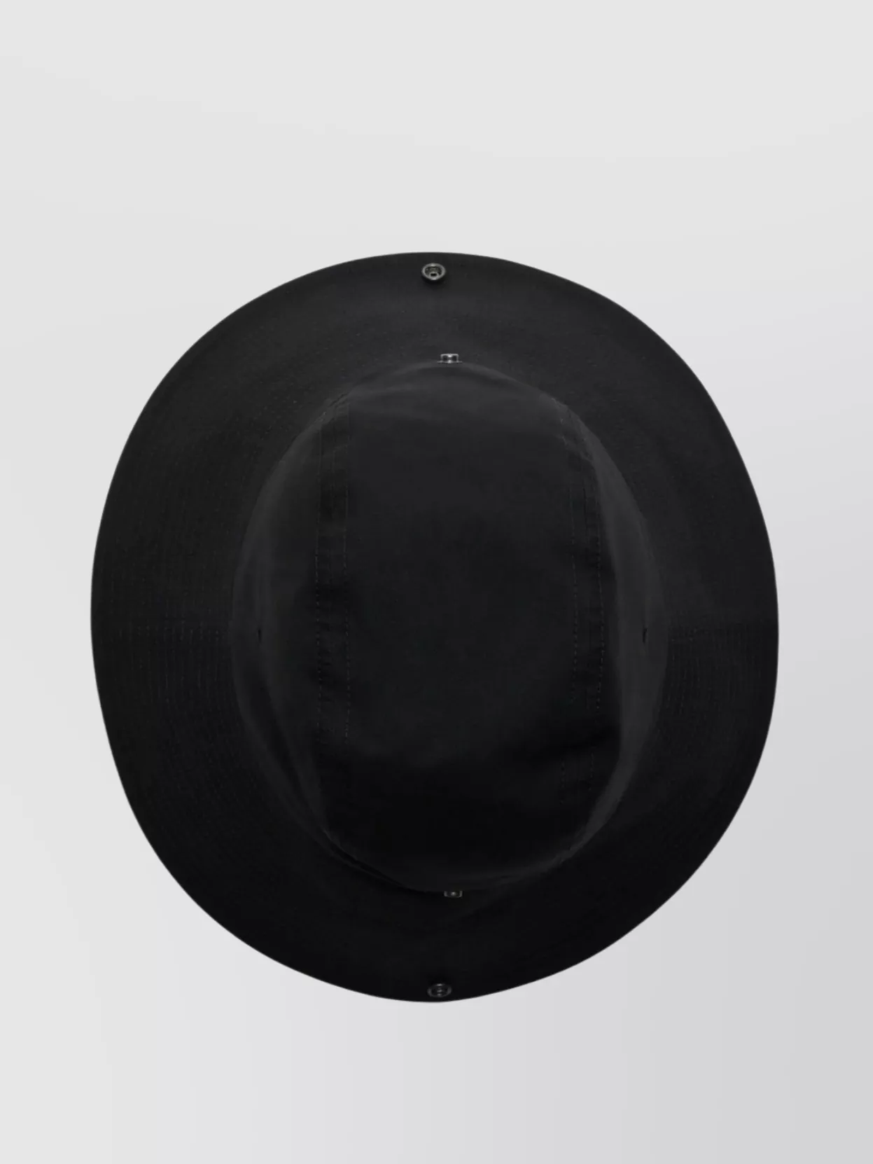 Burberry Gabardine Cap With Check And Eyelet Detail