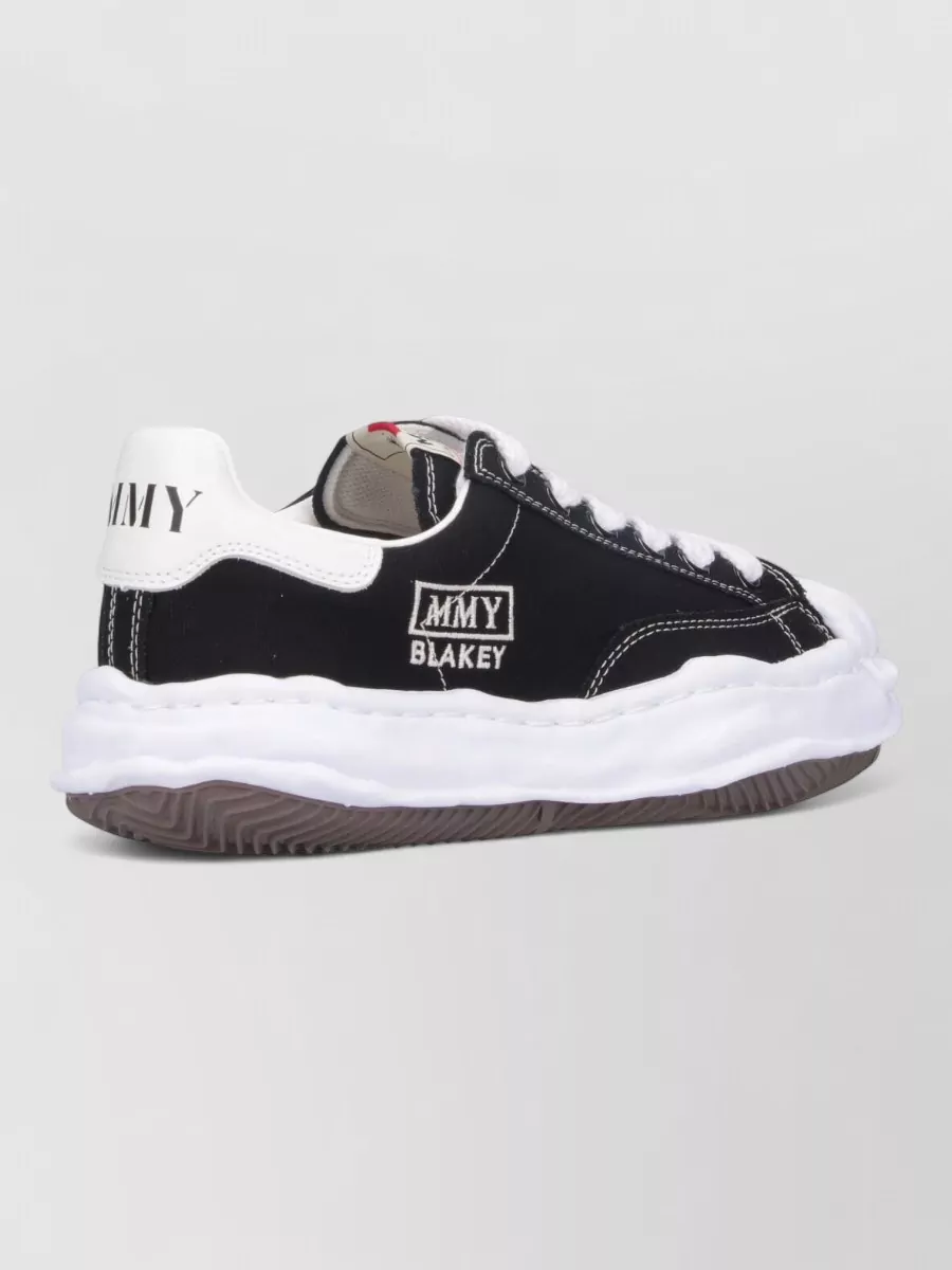 Maison Mihara Yasuhiro Canvas Low-Top Sneakers
