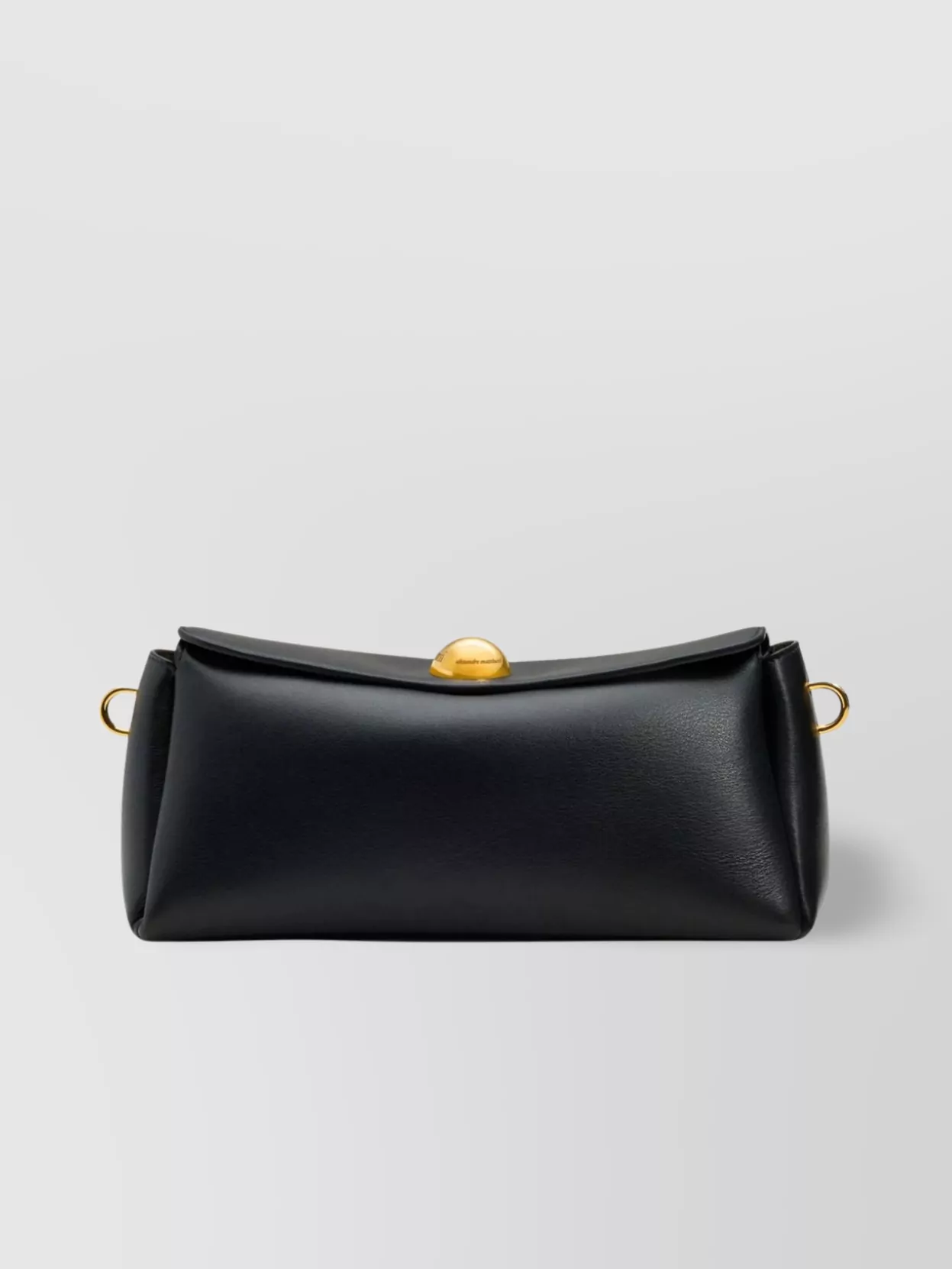 Ami Alexandre Mattiussi Carousel Leather Shoulder Bag