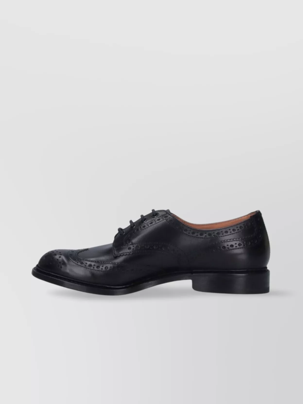 Tricker's Brogue Detailing Lace Shoes