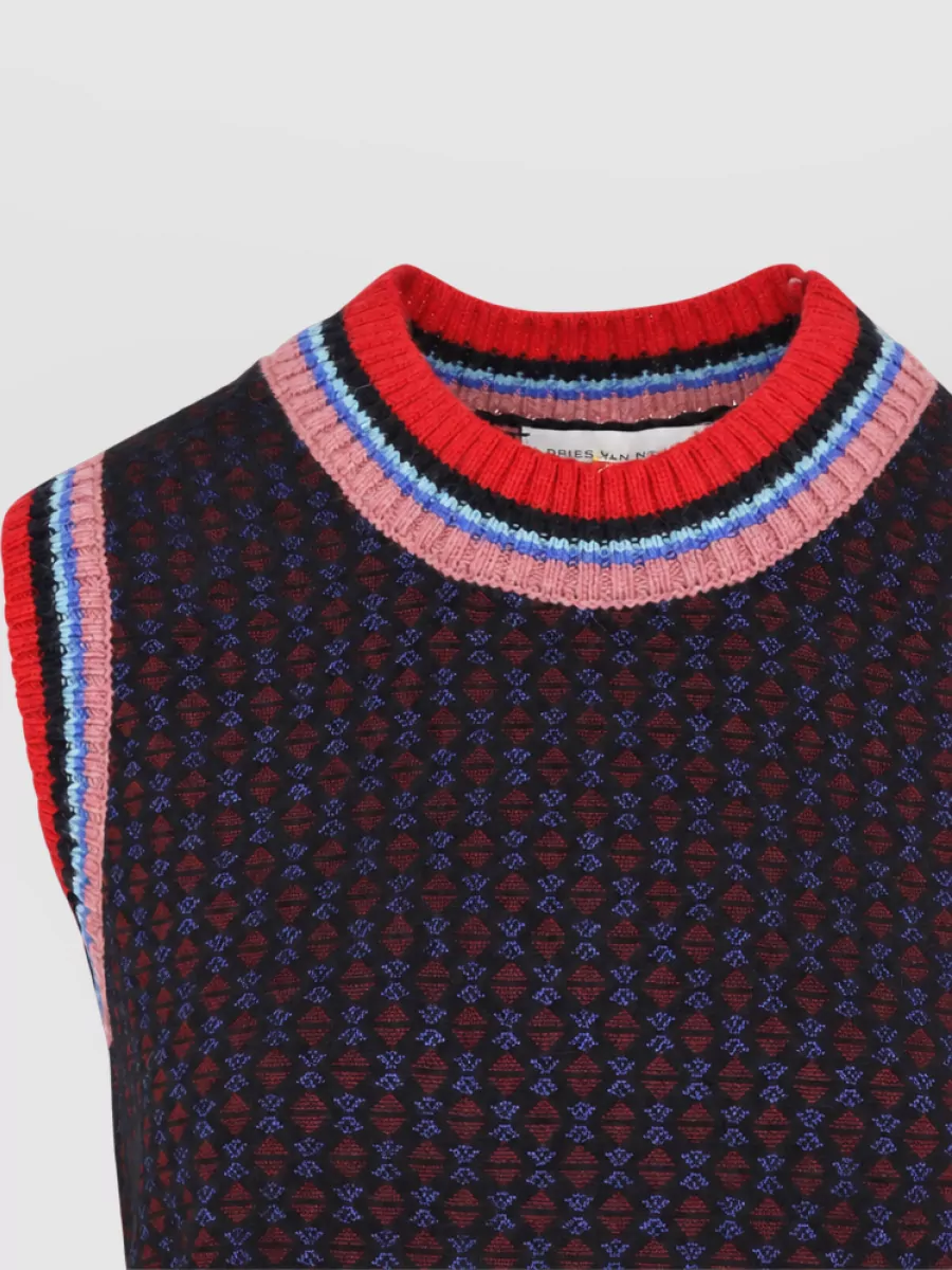 Dries Van Noten Wool Knit Gilet