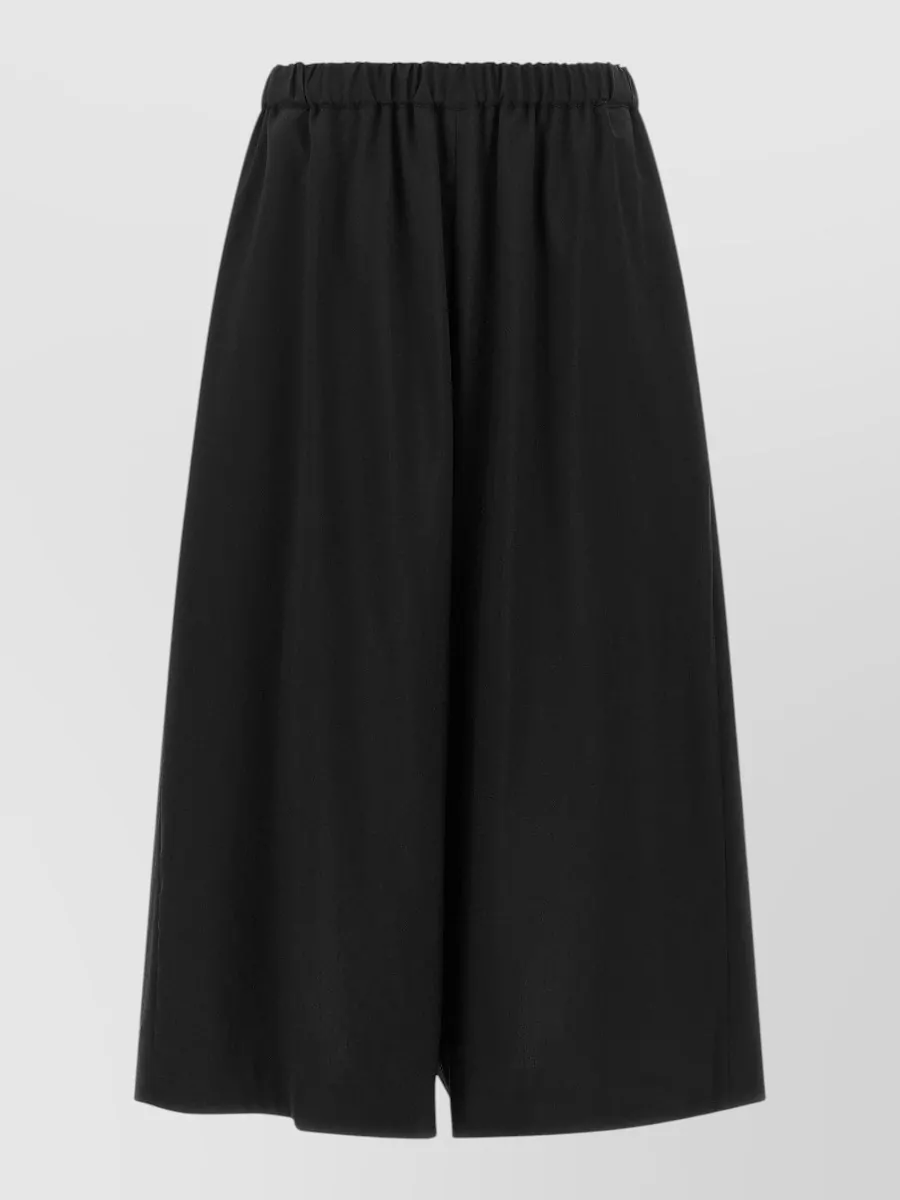 Comme des Garçons wool cropped wide-leg culotte trousers