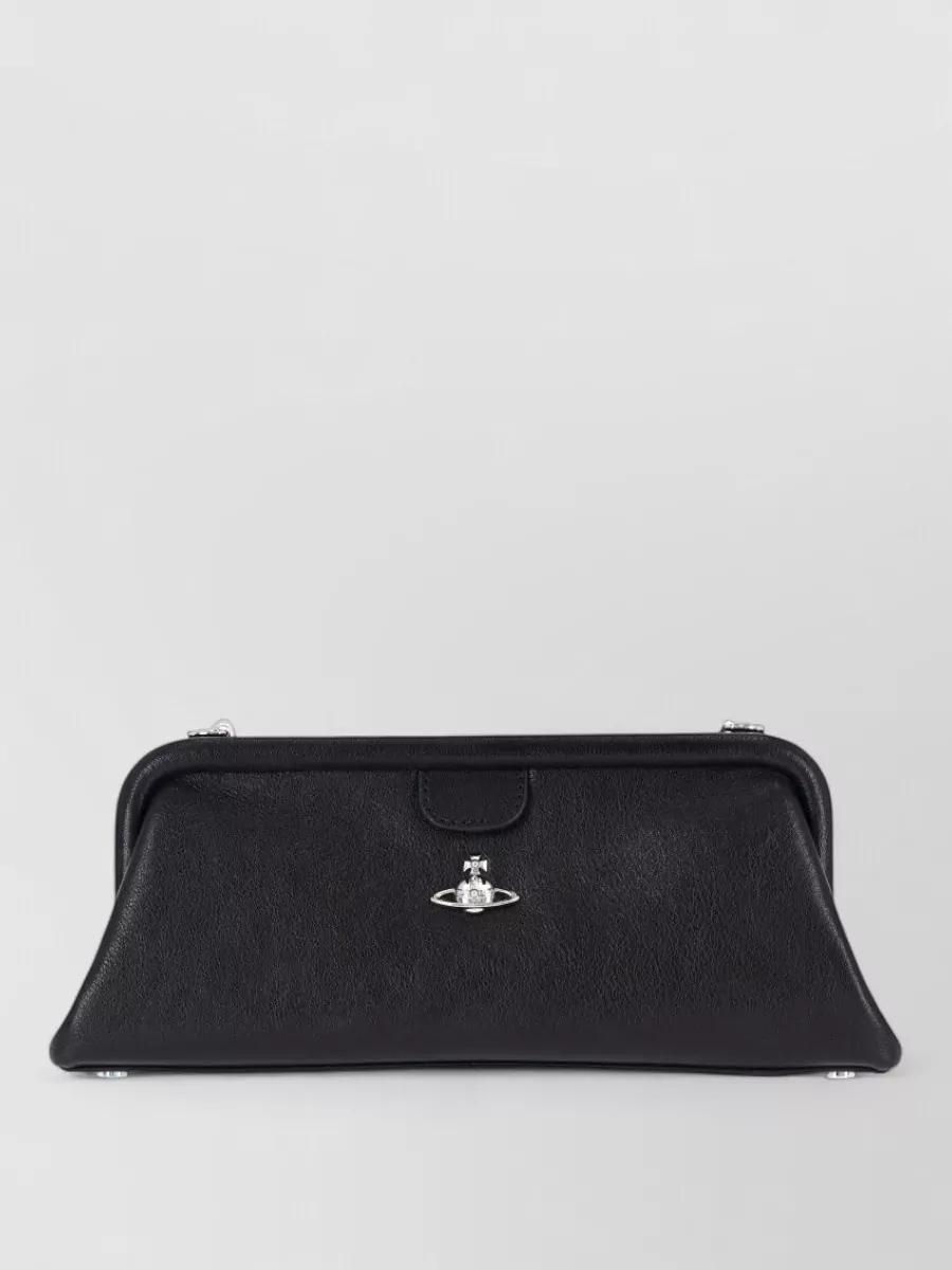 Vivienne Westwood jane leather clutch bag