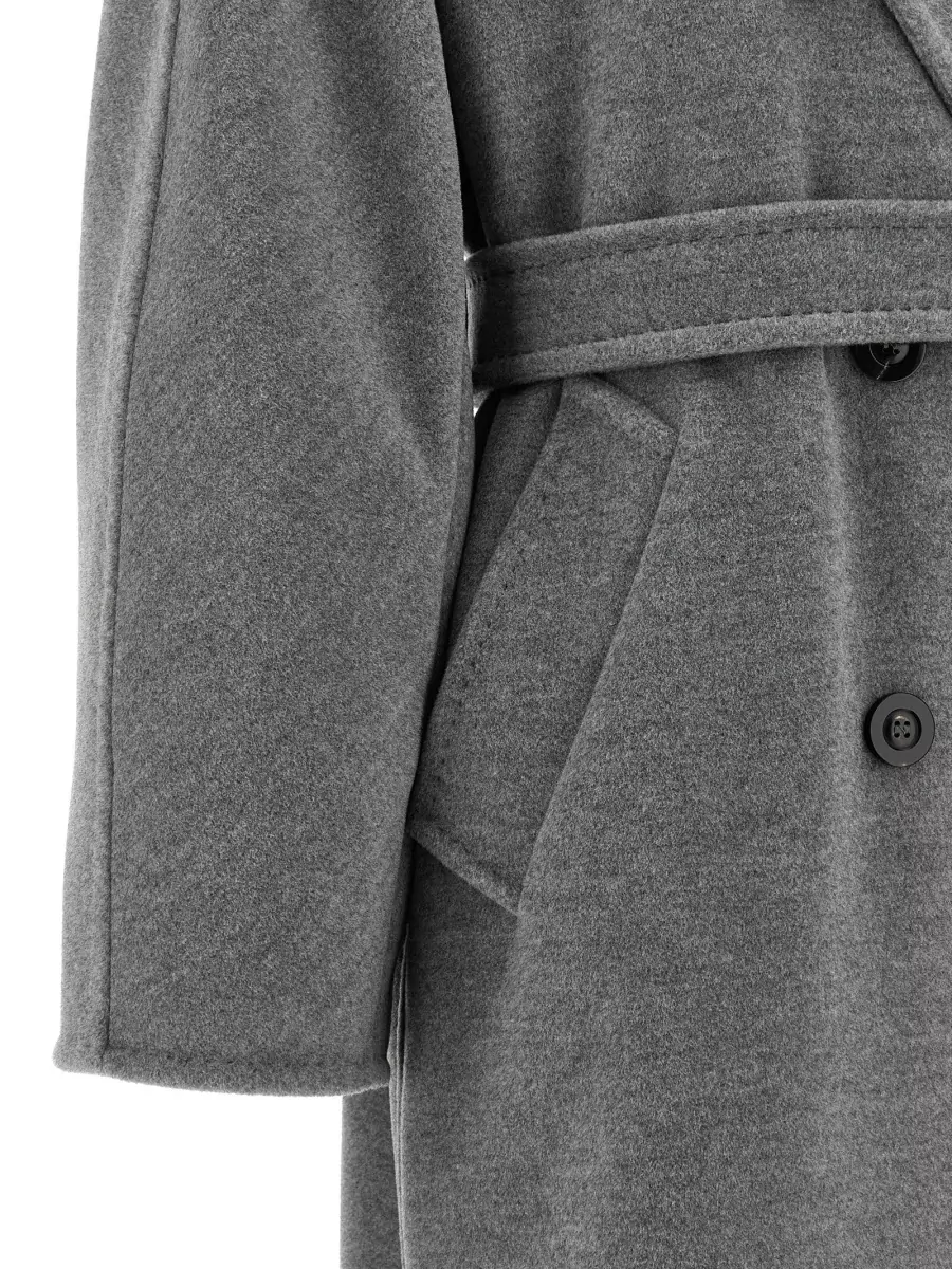Max Mara Cashmere Oversized Belted Single-Breasted Coat