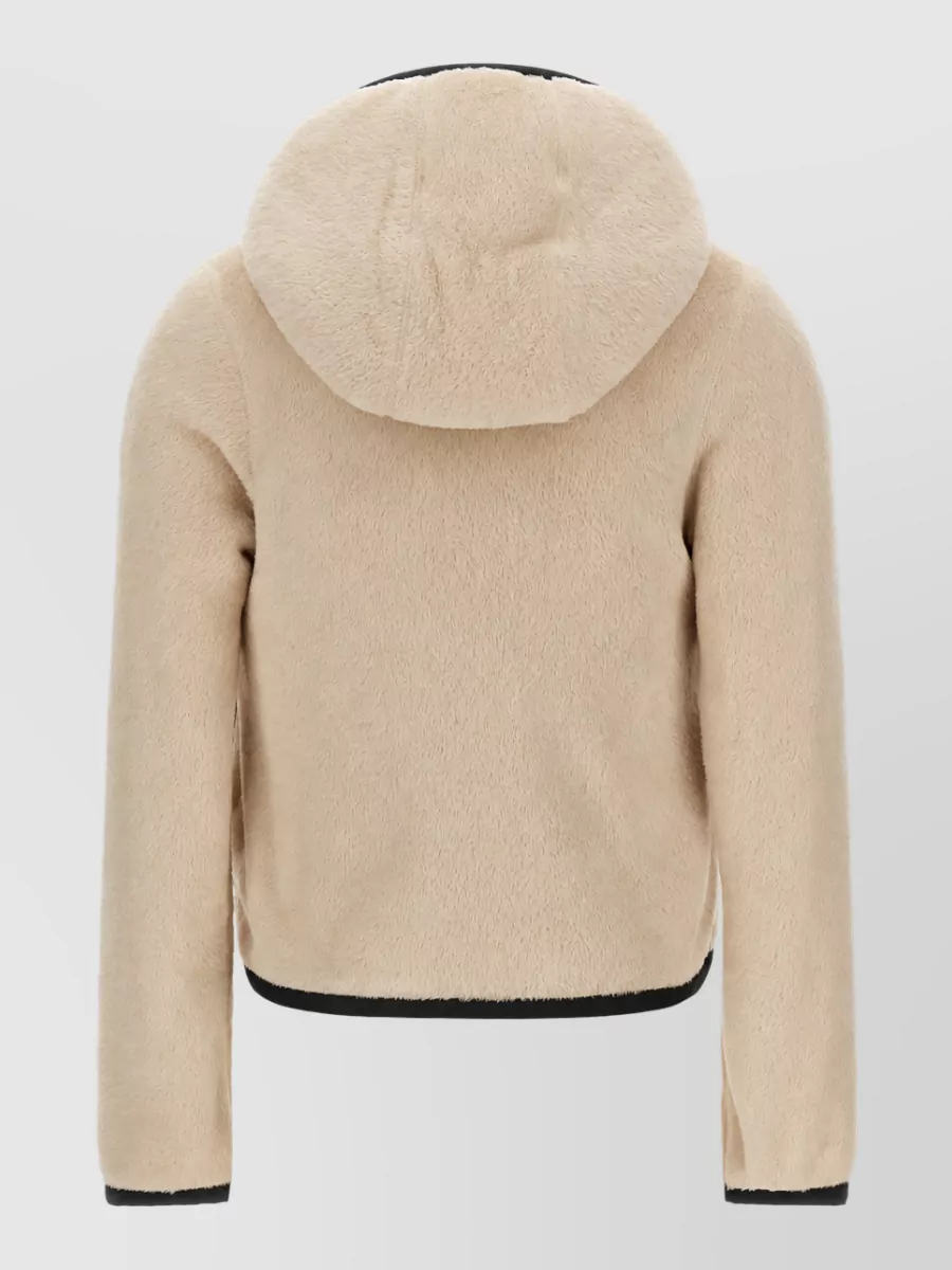 Moncler Grenoble quilted hooded fitted jacket