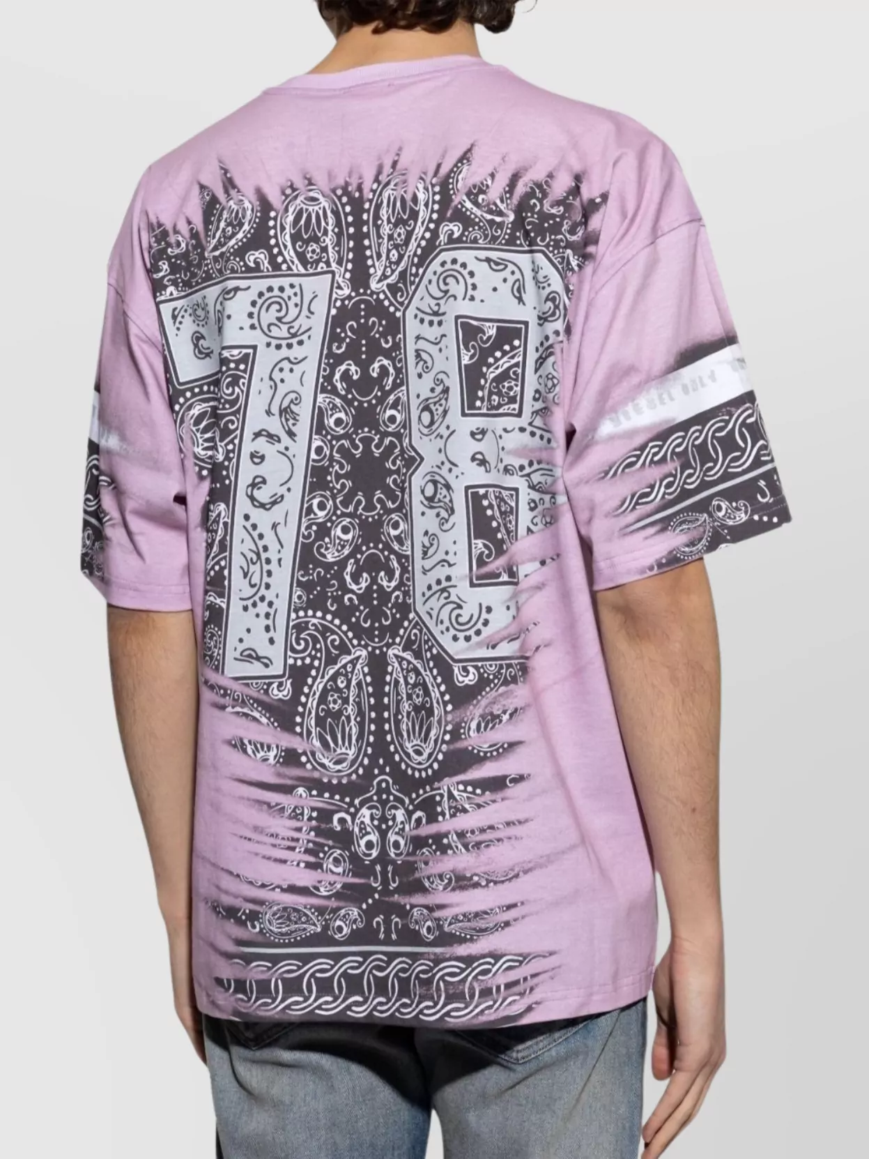 Diesel Graphic Print Crew Neck T-Shirt