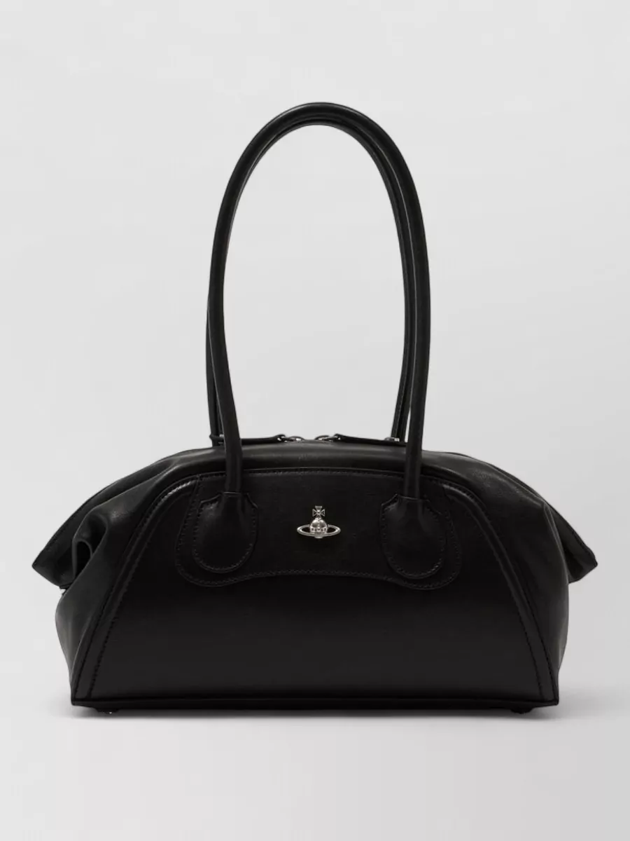 Vivienne Westwood Crocodile chain strap top handle shoulder bag