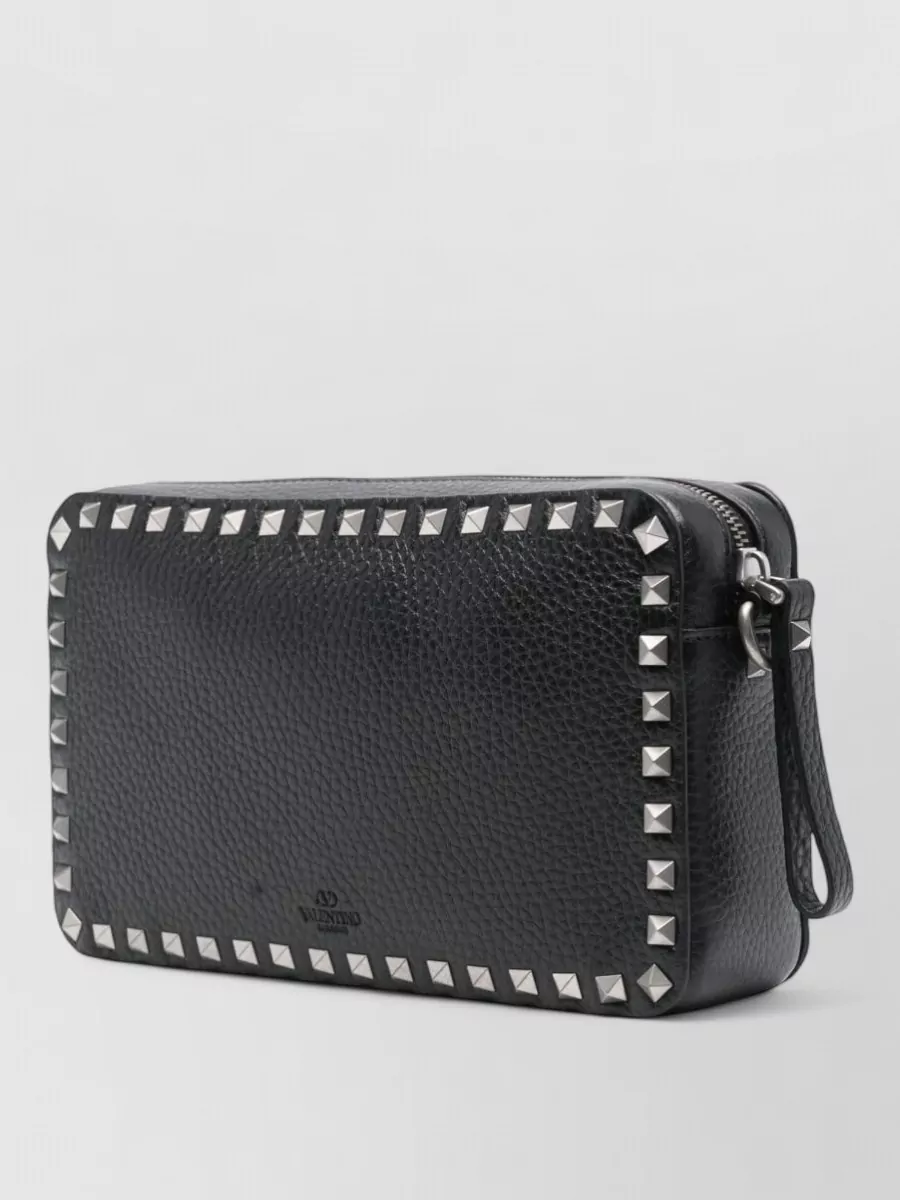 Valentino Garavani leather studded shoulder bag