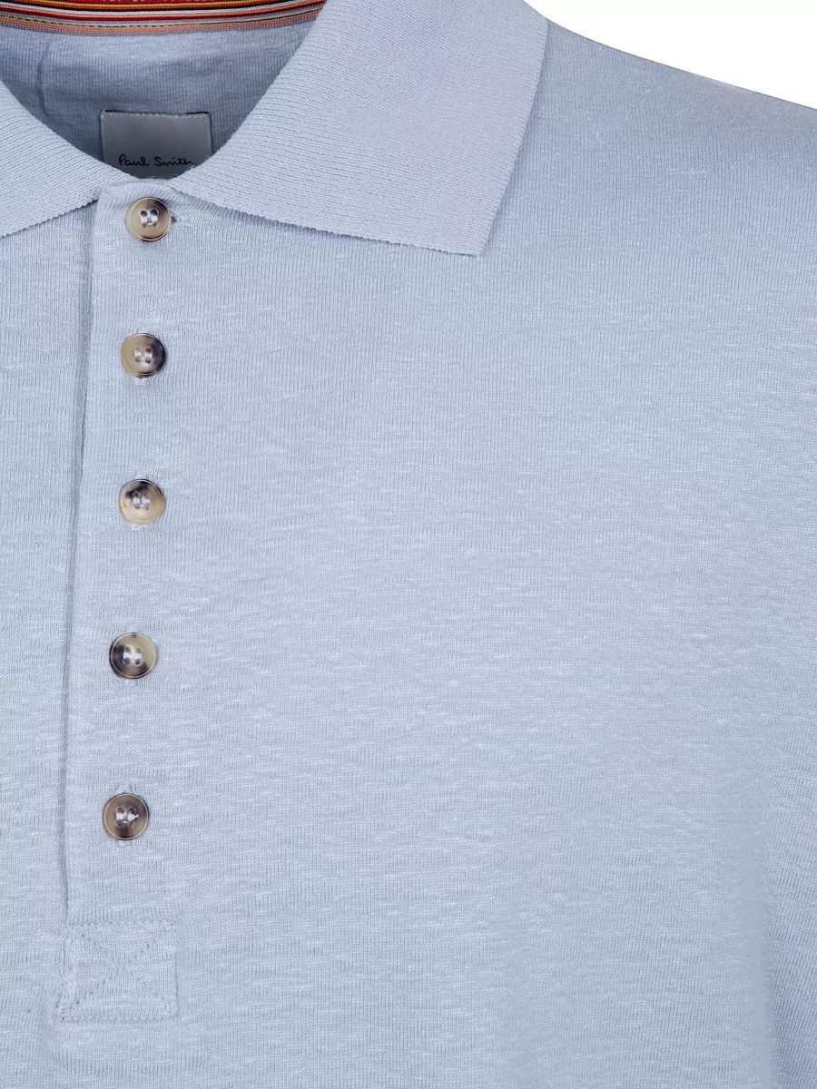 Paul Smith Linen Polo Shirt