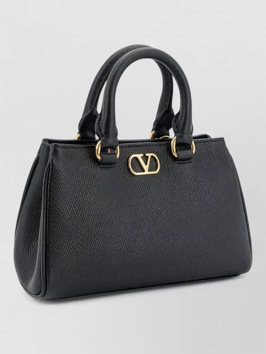 Valentino Garavani vlogo signature mini leather clutch bag