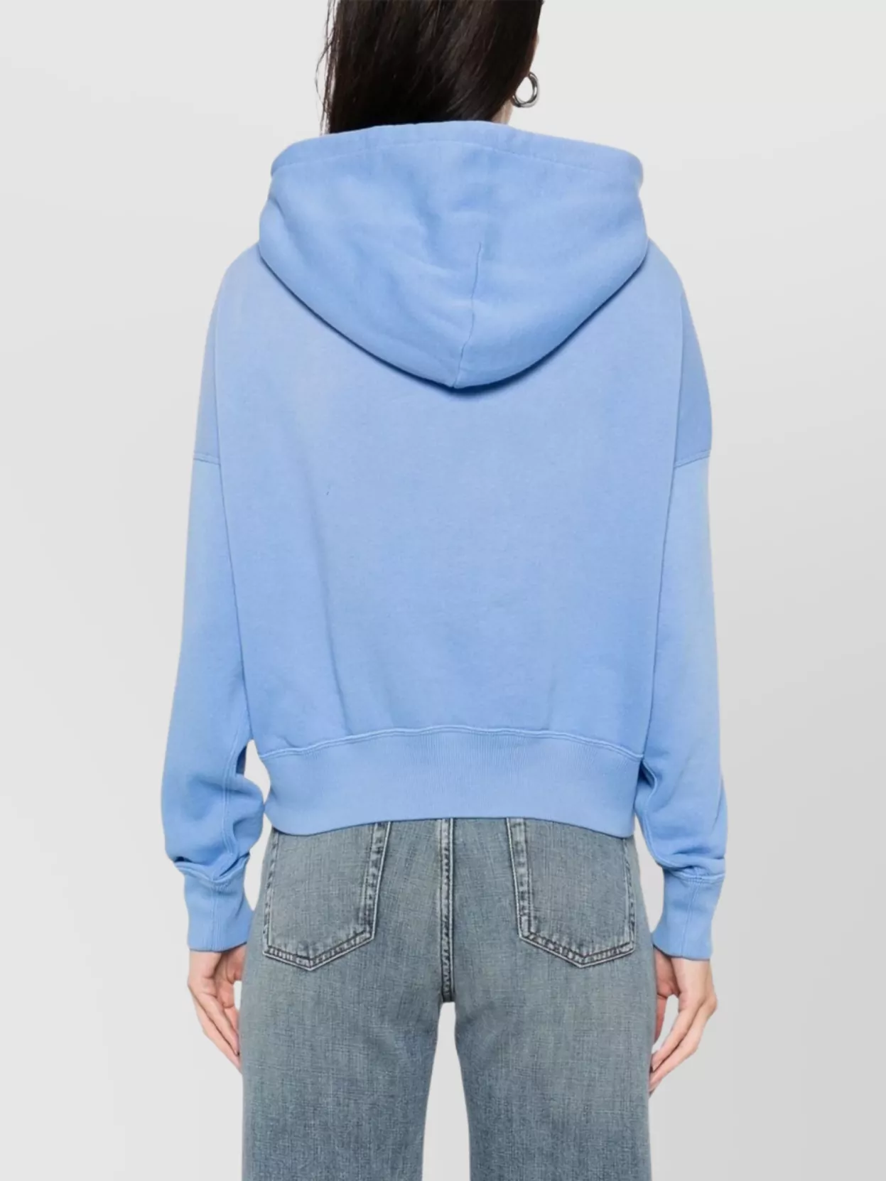 Ralph Lauren Graphic Print Hooded Cotton Sweatshirt