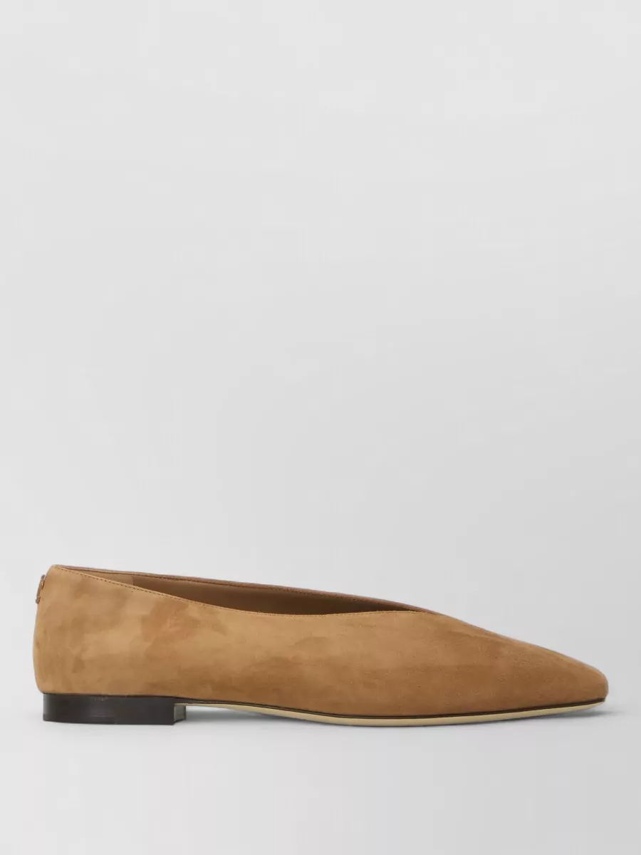 Jimmy Choo Leather Ballet Flats