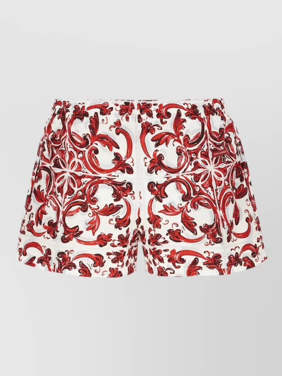 Dolce&Gabbana Printed Swim Shorts