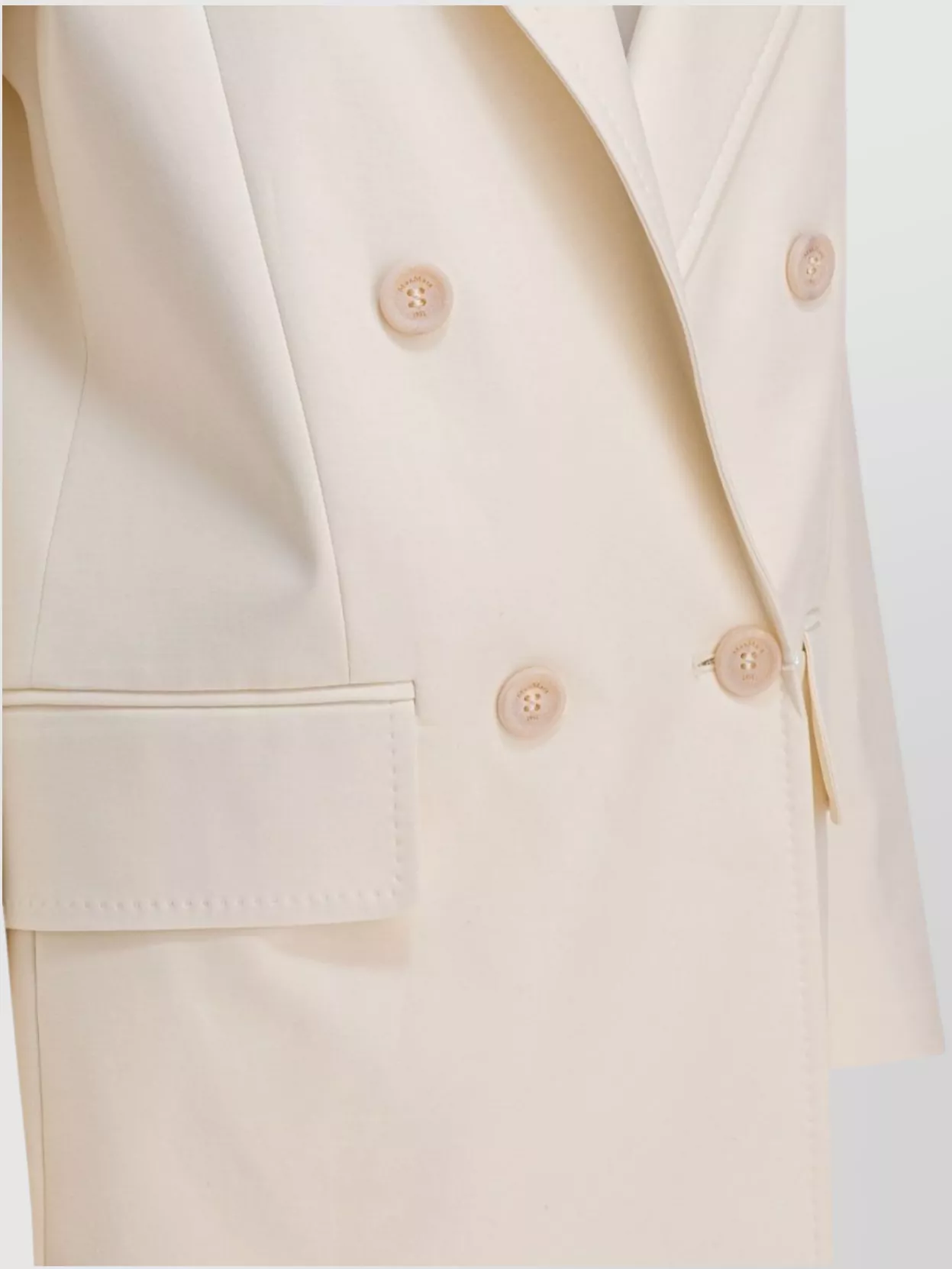 Max Mara Tailored Jackets Featuring Double-Breasted Design