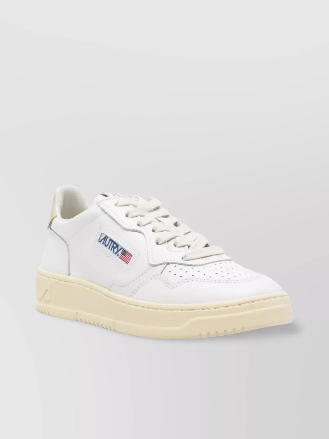 Autry Low Top Sneakers With Logo Embellished Panels