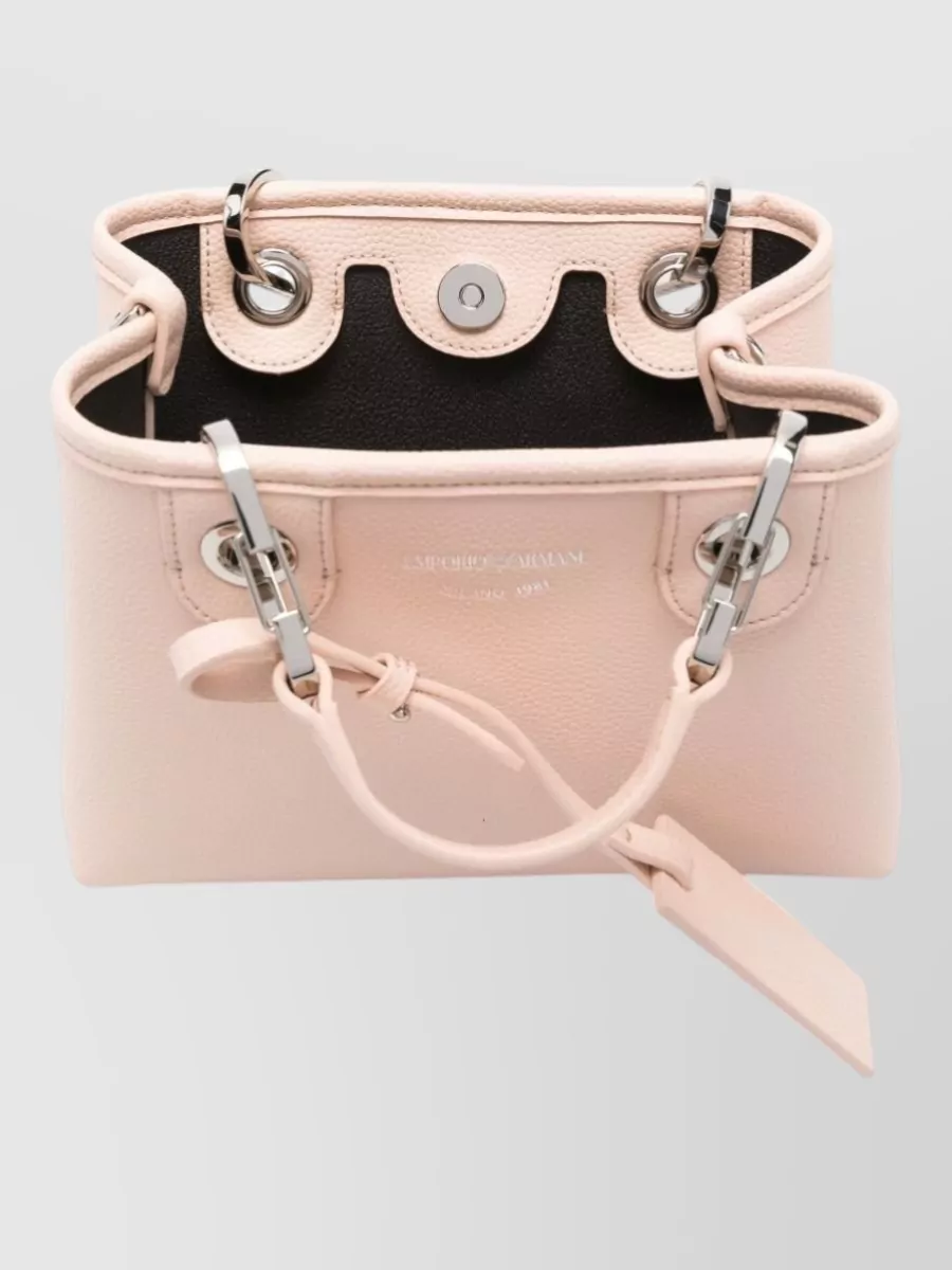 Emporio Armani Small Top Handle Tote Bag