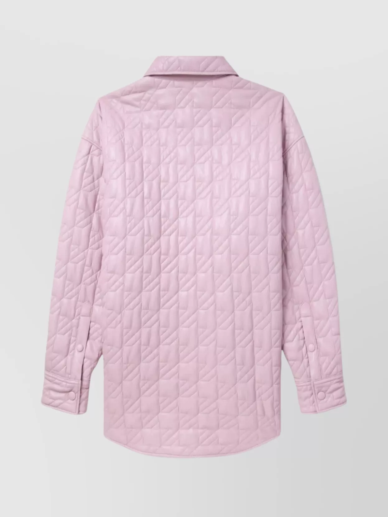 Msgm Quilted Collared Neck Long Sleeves Jacket