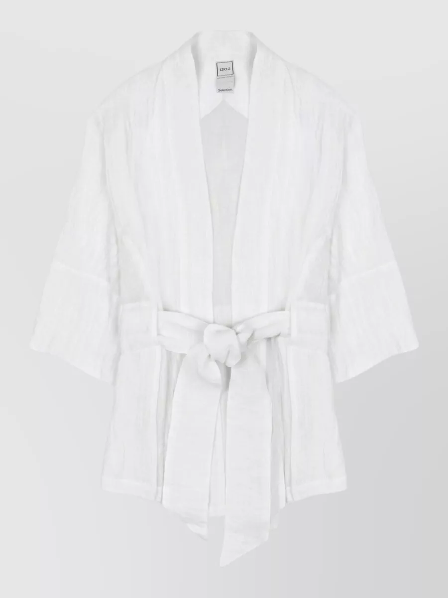 120% Lino Linen kimono jacket