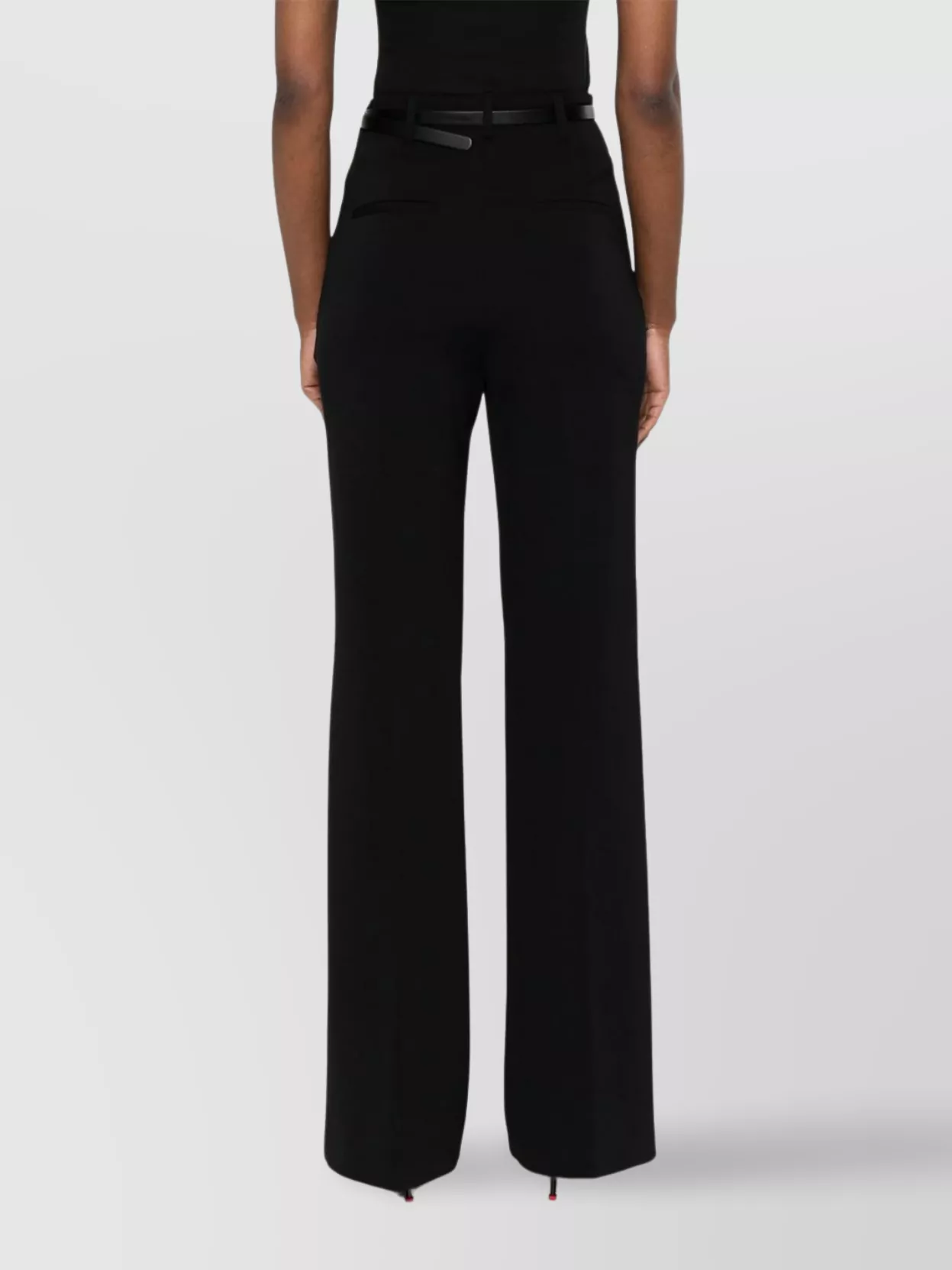 Sportmax Trousers Wide-Leg Belted Waist