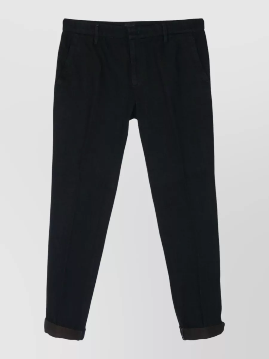Dondup denim regular-fit chino trousers