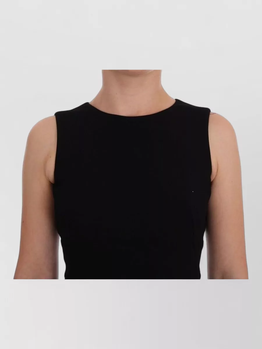 Dolce&Gabbana Crystal-embellished sleeveless midi dress