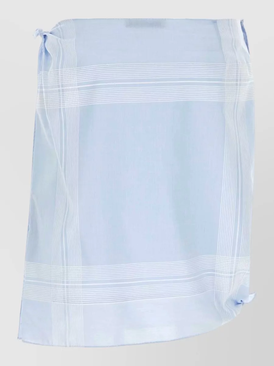 Prada cotton beach skirt