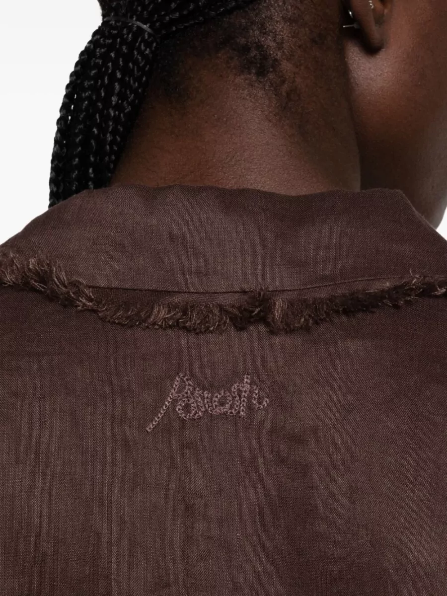 Parosh Linen Coat