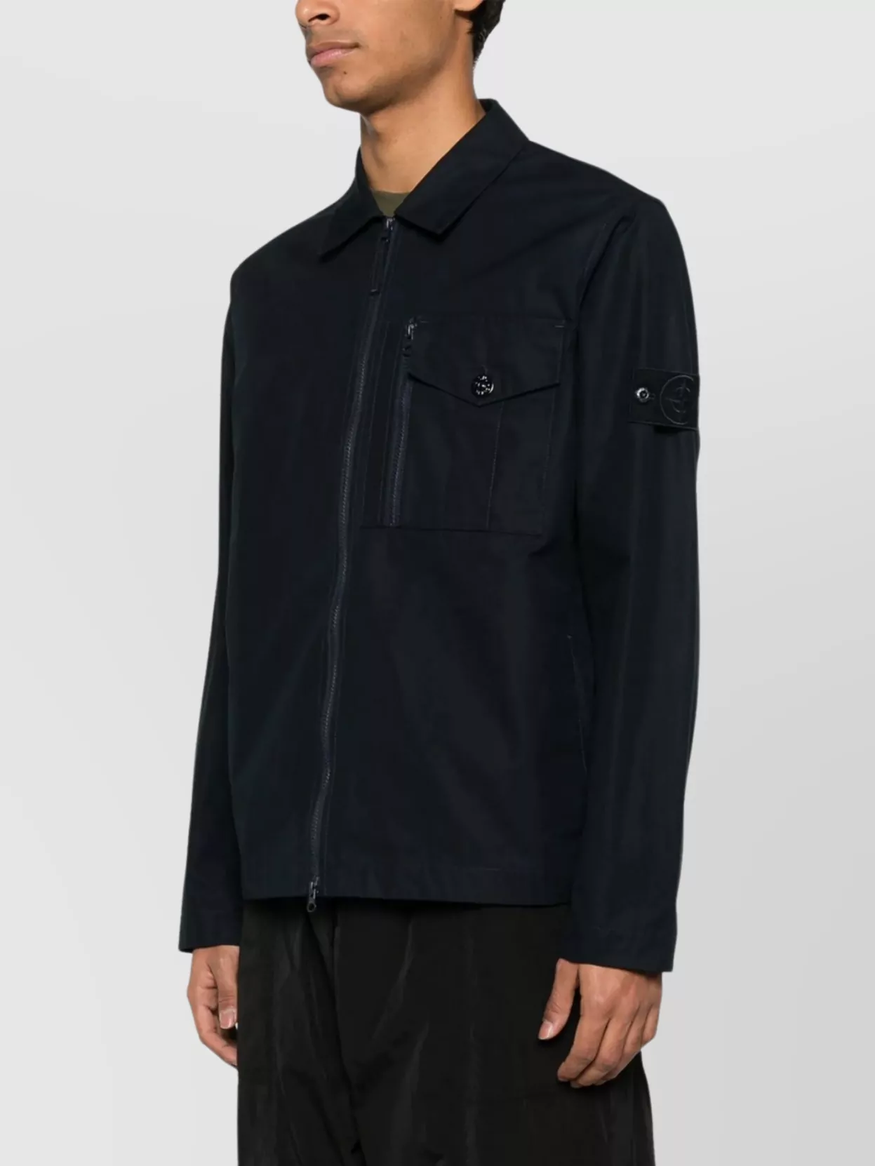 Stone Island Phantom Overshirt Patch Pockets