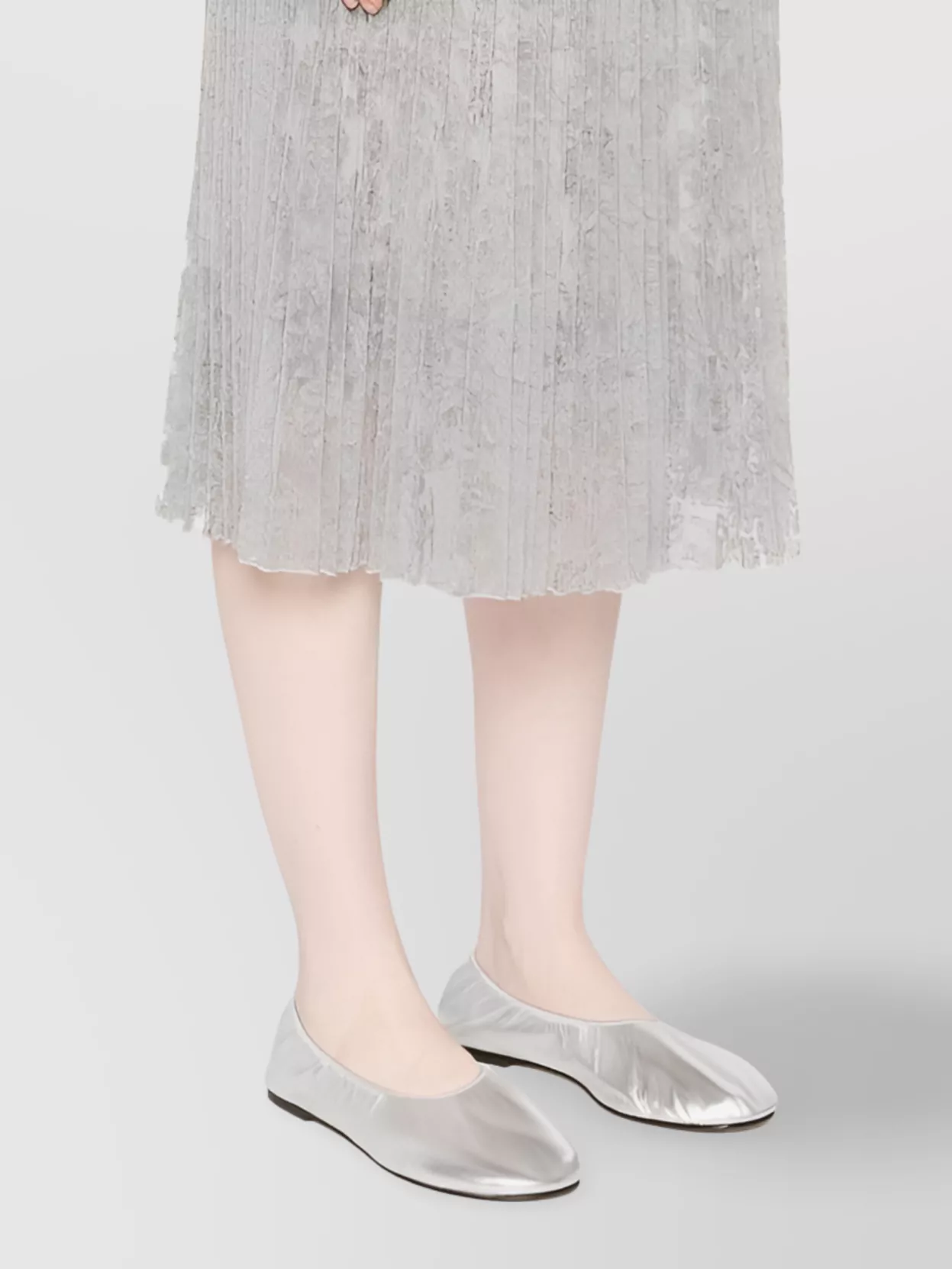 Ermanno Scervino Midi Skirt With Floral Lace Overlay