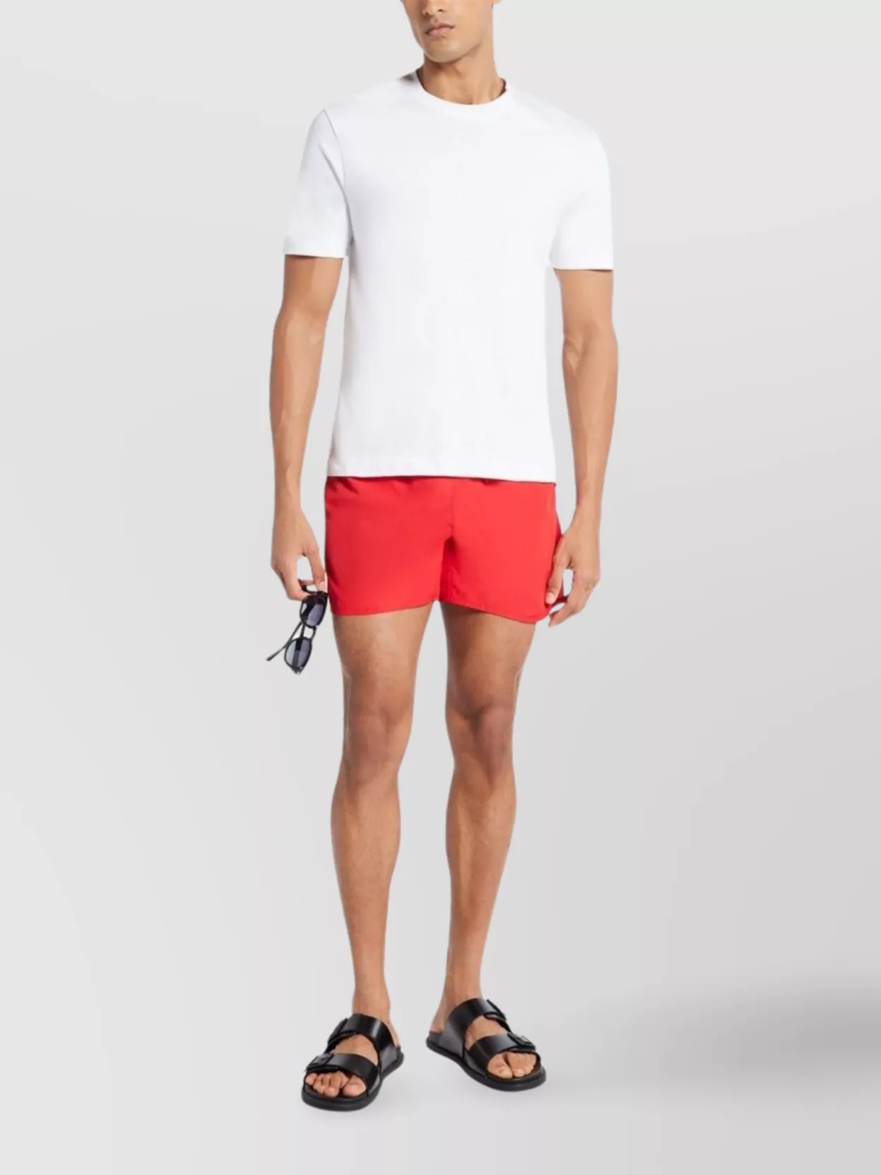 Lacoste Elastic Waistband Shorts Pockets