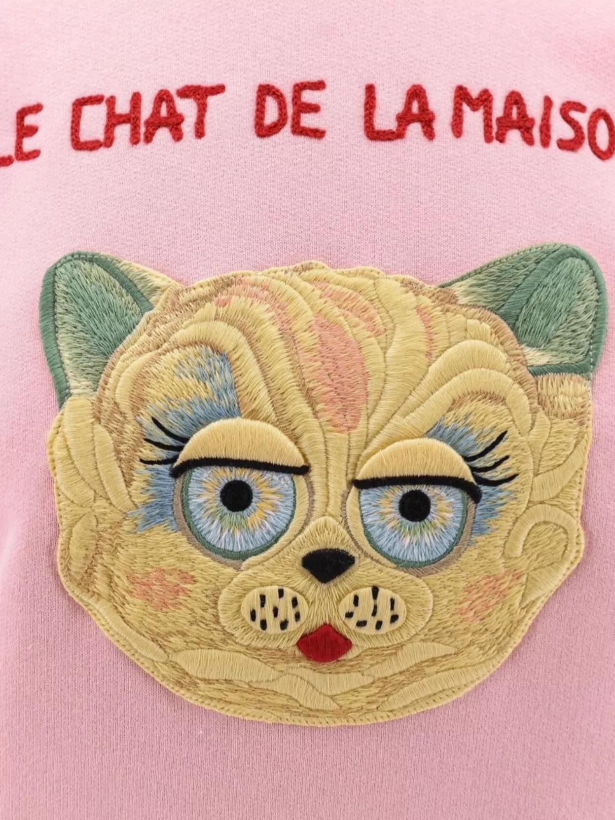 Valentino Le Chat De La Maison Cotton Sweatshirt