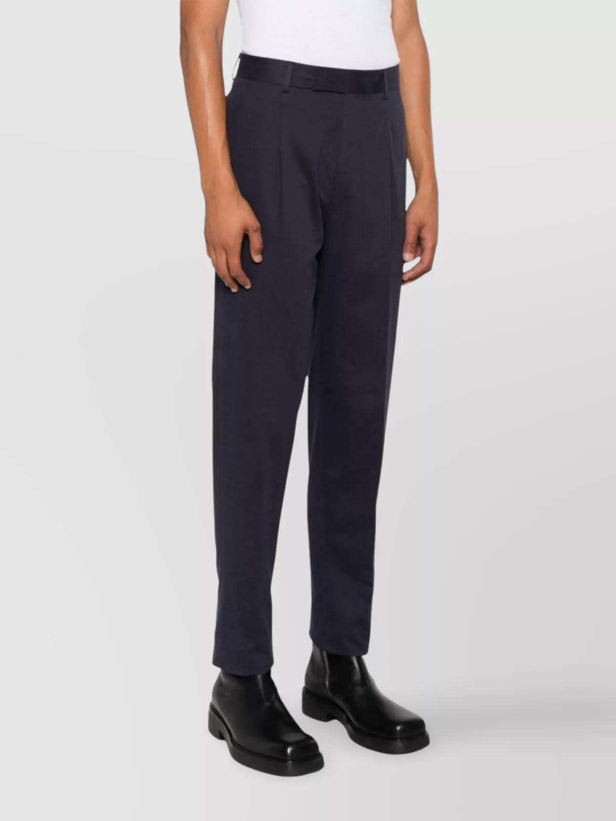 Zegna Tailored Trousers With Pockets And Loops