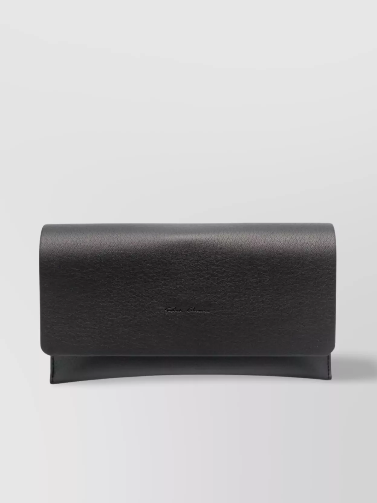 Rick Owens Shield Sunglasses With Stainless Steel Frame