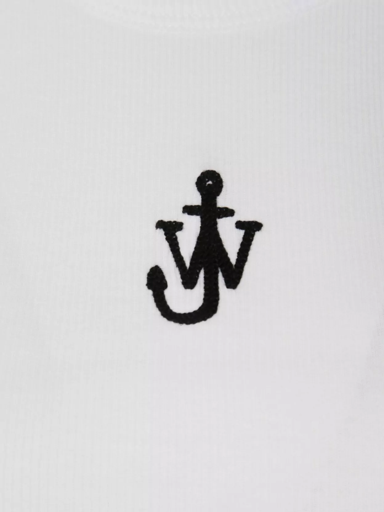 Jw Anderson Textured Ribbed Sleeveless Top